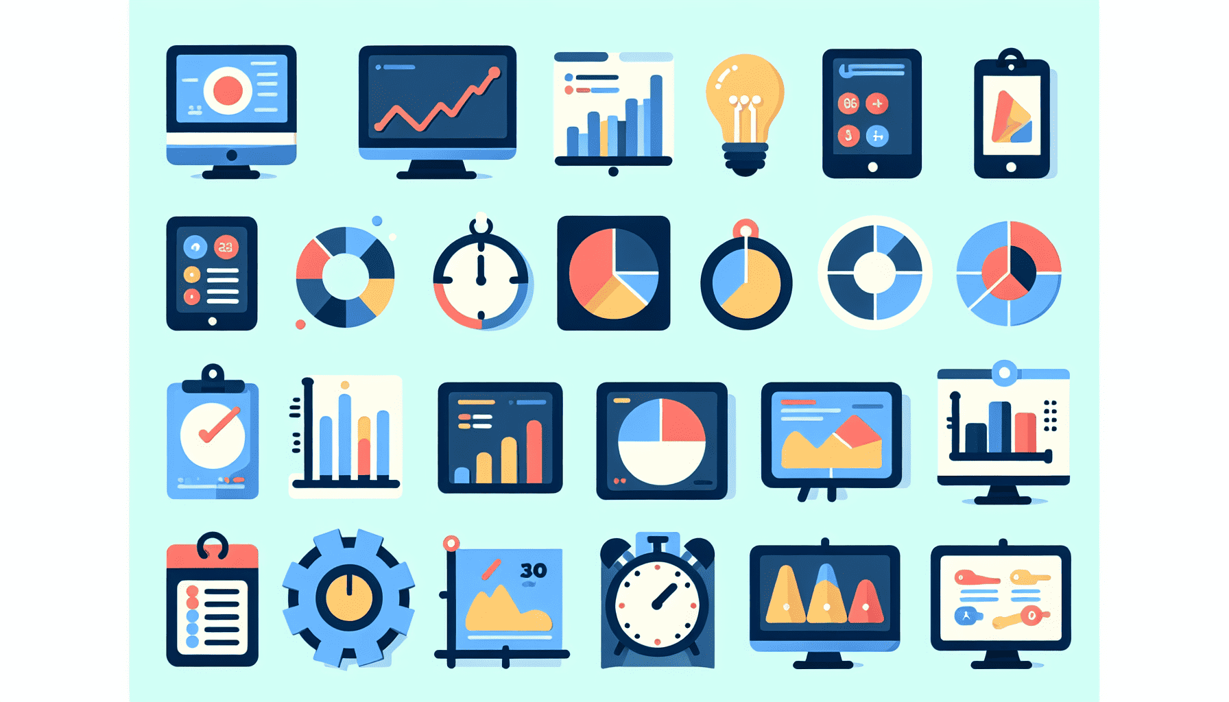 Basic analytics concepts charts